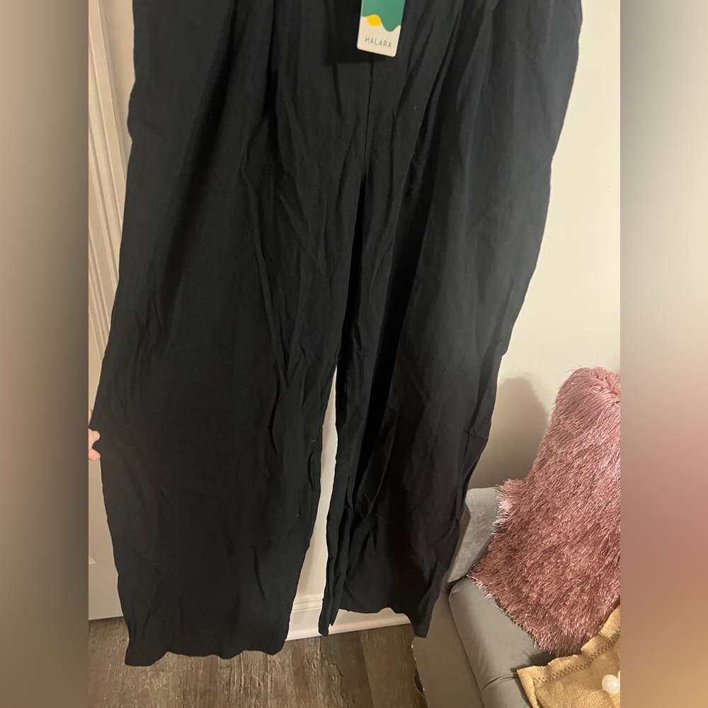 HALARA Black Wide-Leg Women’s Jeans - Picture 3 of 8